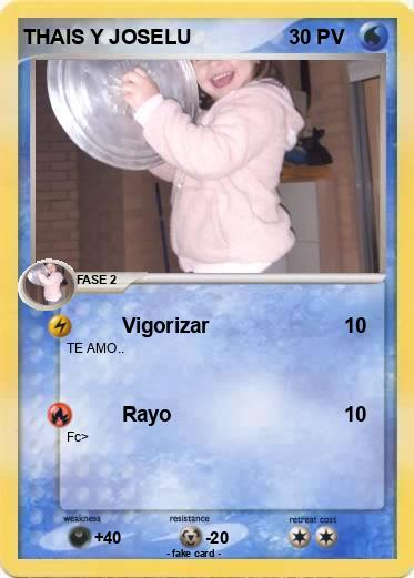 Pokemon THAIS Y JOSELU