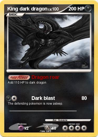 Pokemon King dark dragon