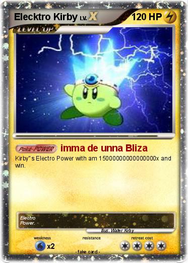 Pokemon Elecktro Kirby