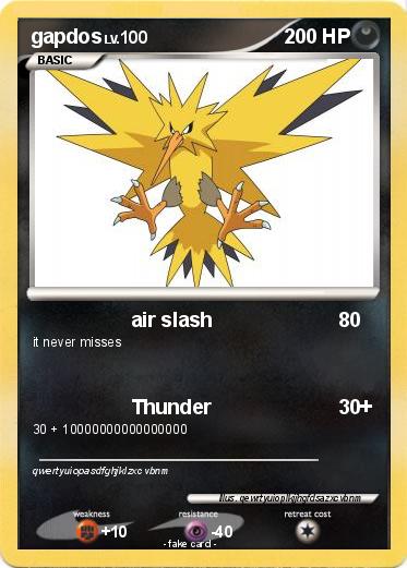 Pokemon gapdos