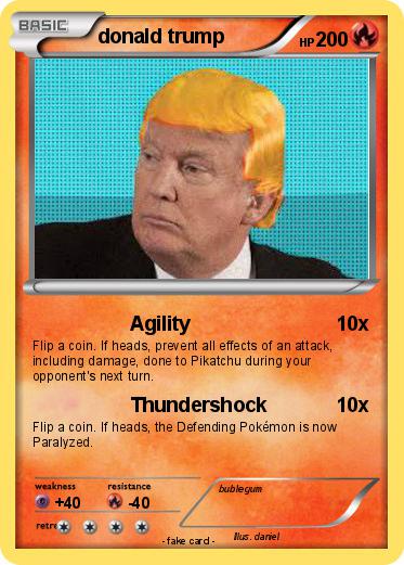 Pokemon donald trump