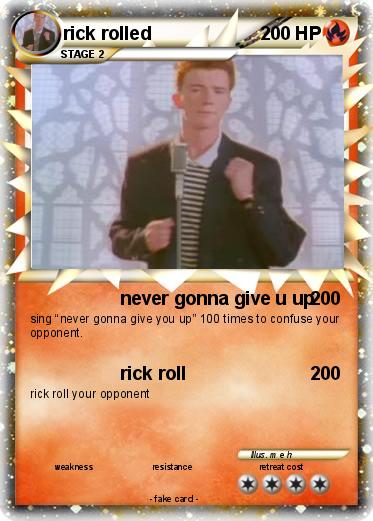 Pokemon rick rolled