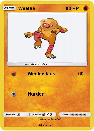 Pokemon Weelee