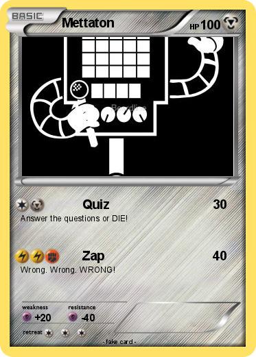 Pokemon Mettaton