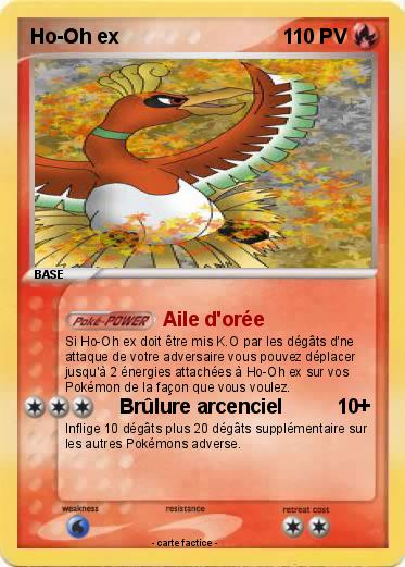 Pokemon Ho-Oh ex