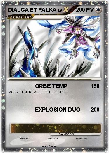 Pokemon DIALGA ET PALKA