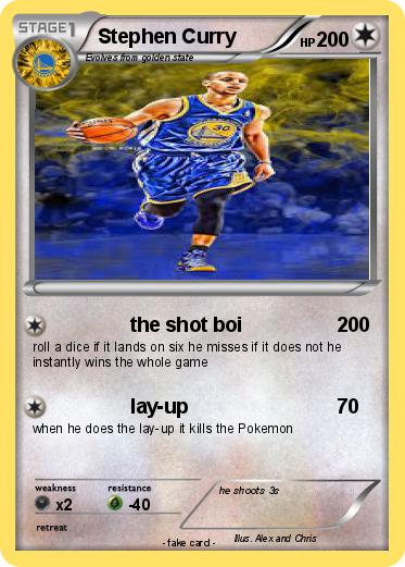 Pokemon Stephen Curry