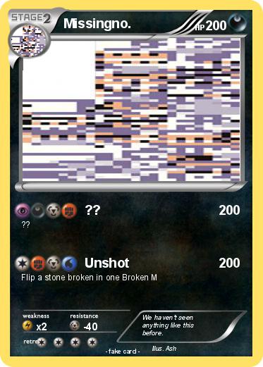 Pokemon Missingno.