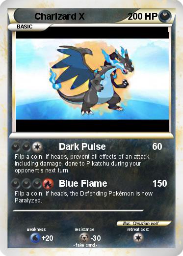 Pokemon Charizard X