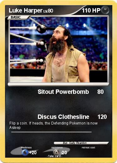Pokemon Luke Harper