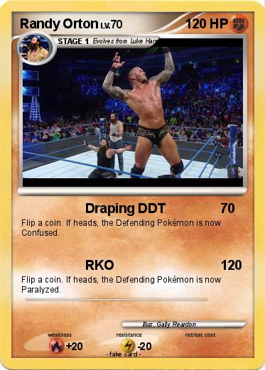 Pokemon Randy Orton