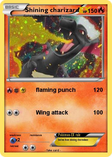 Pokemon Shining charizard