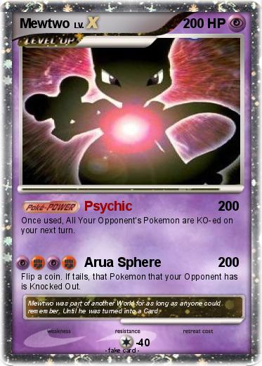 Pokemon Mewtwo
