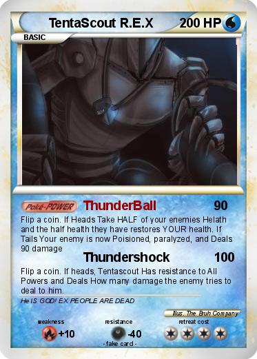 Pokemon TentaScout R.E.X