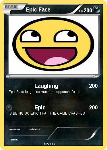 Pokemon Epic Face