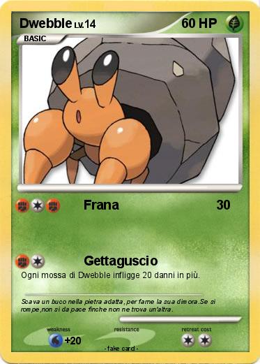 Pokemon Dwebble