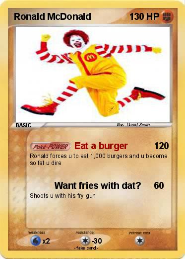 Pokemon Ronald McDonald