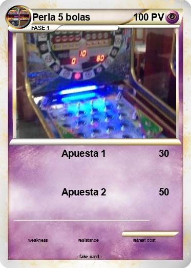 Pokemon Perla 5 bolas