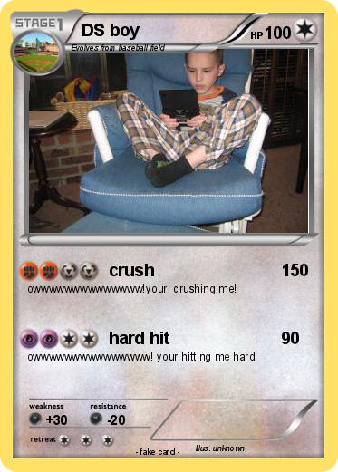 Pokemon DS boy