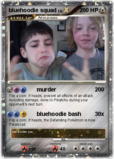 Pokemon bluehoodie squad