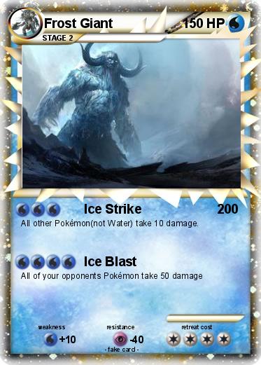 Pokemon Frost Giant