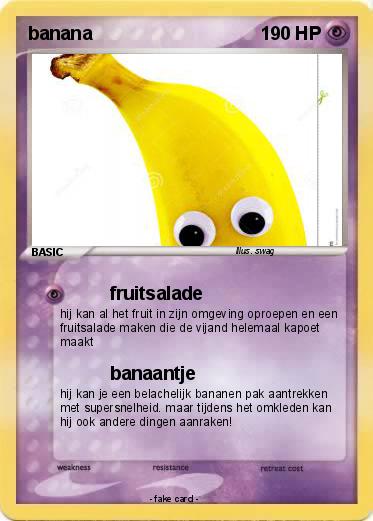 Pokemon banana