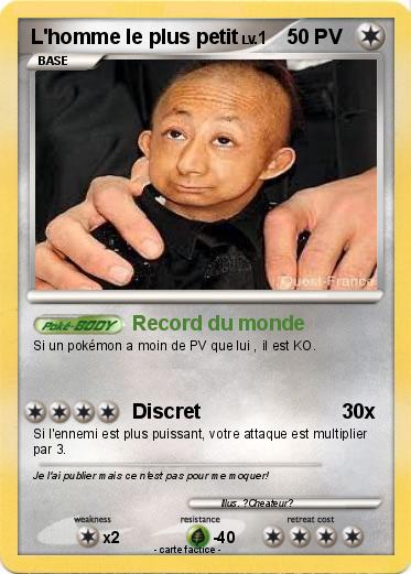 Pokemon L'homme le plus petit
