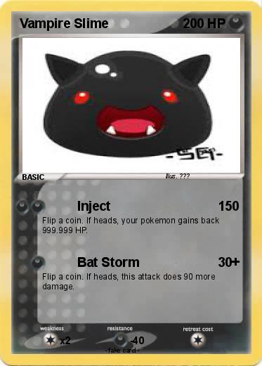 Pokemon Vampire Slime