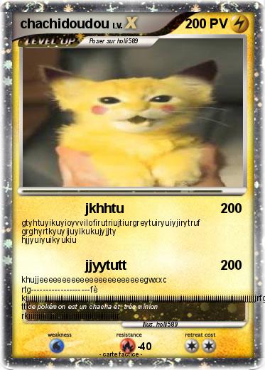 Pokemon chachidoudou