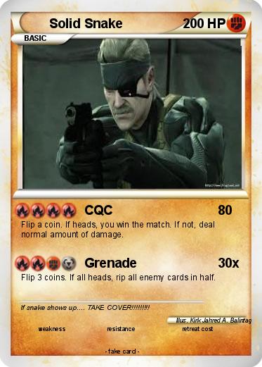 Pokemon Solid Snake