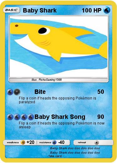 Pokemon Baby Shark