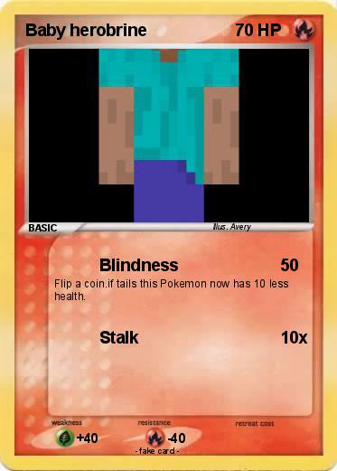 Pokemon Baby herobrine