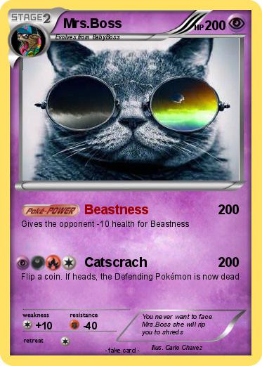 Pokemon Mrs.Boss
