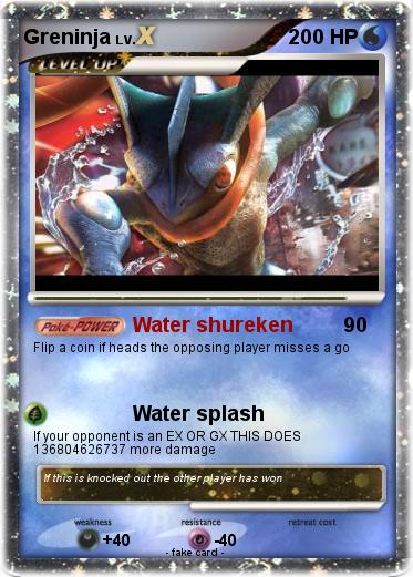 Pokemon Greninja