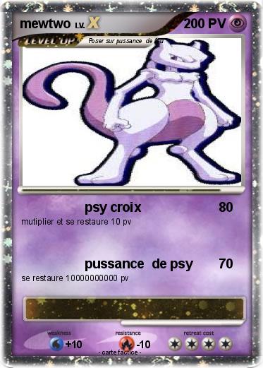 Pokemon mewtwo