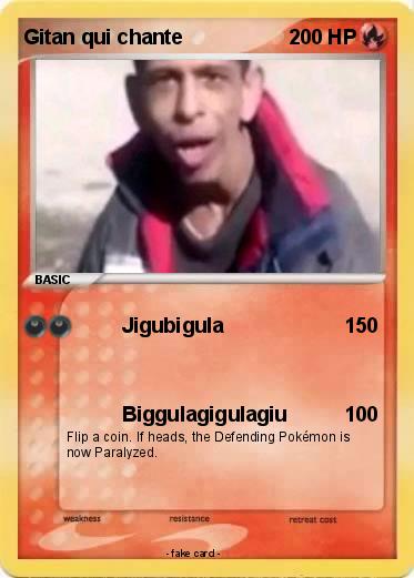 Pokemon Gitan qui chante