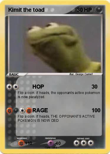Pokemon Kimit the toad