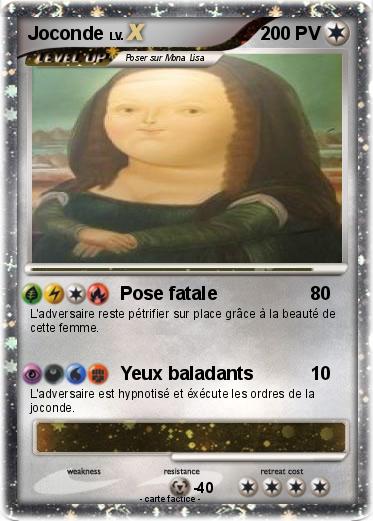 Pokemon Joconde