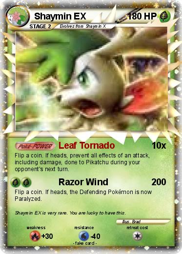 Pokemon Shaymin EX