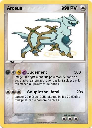 Pokemon Arceus                               9 