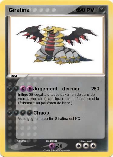 Pokemon Giratina                              6