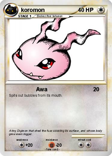 Pokemon koromon