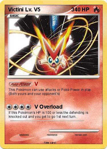 Pokemon Victini Lv. V5                     3