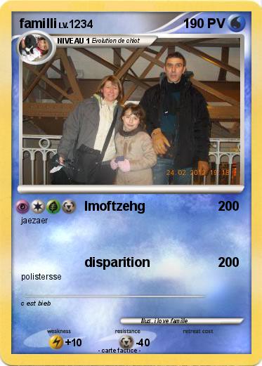 Pokemon familli