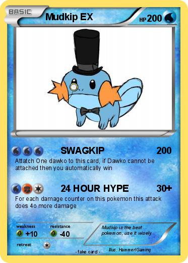 Pokemon Mudkip EX