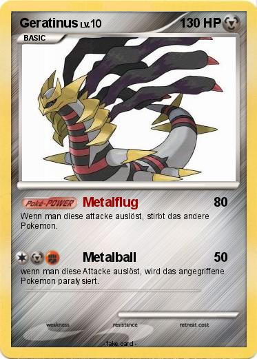 Pokemon Geratinus