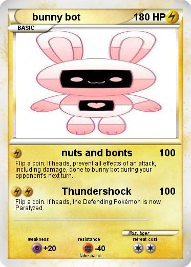 Pokemon bunny bot