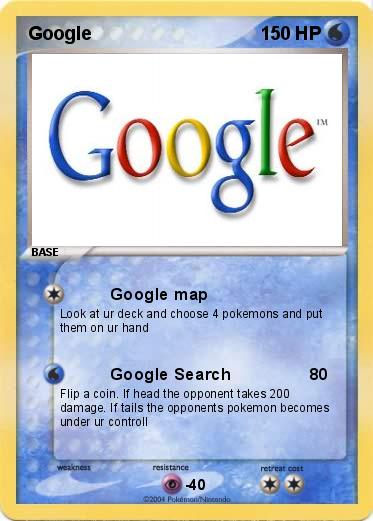 Pokemon Google