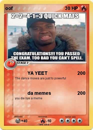Pokemon oof