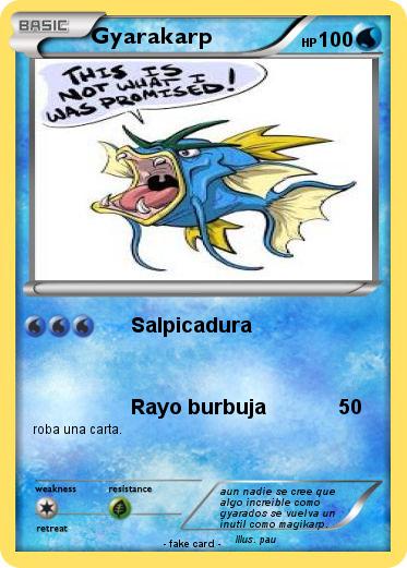 Pokemon Gyarakarp